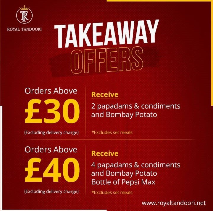 best Indian takeaway in Corby